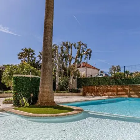 Tamanaco Beach 1Bdr Apartment With Balcony Sea View And Pool Antibes Exterior photo