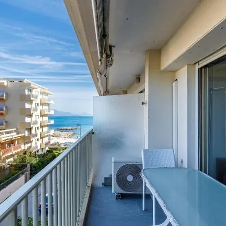 Tamanaco Beach 1Bdr Apartment With Balcony Sea View And Pool Antibes Exterior photo
