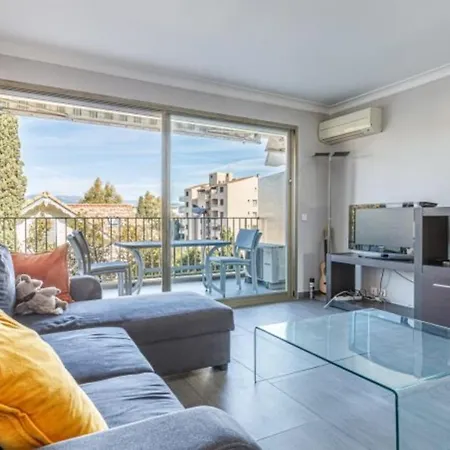 Tamanaco Beach 1Bdr Apartment With Balcony Sea View And Pool Antibes Exterior photo